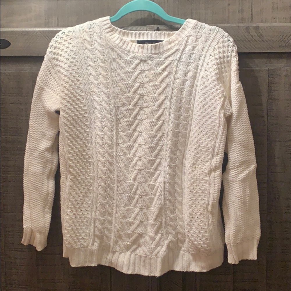 White sweater